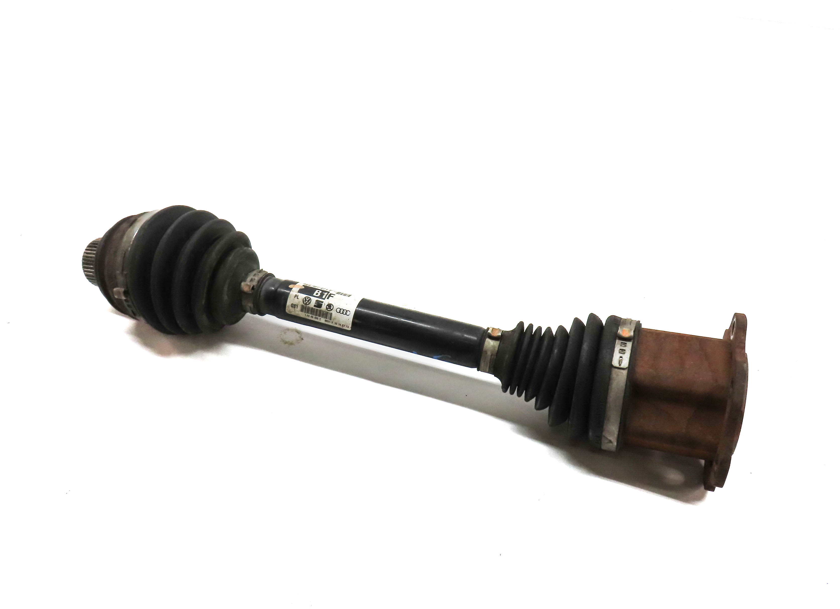12-18 AUDI A6 A7 A8 S6 S7 S8 Q5 SQ5 (B8 C7 D4) FRONT LEFT DRIVER CV AXLE SHAFT — exact item pictured